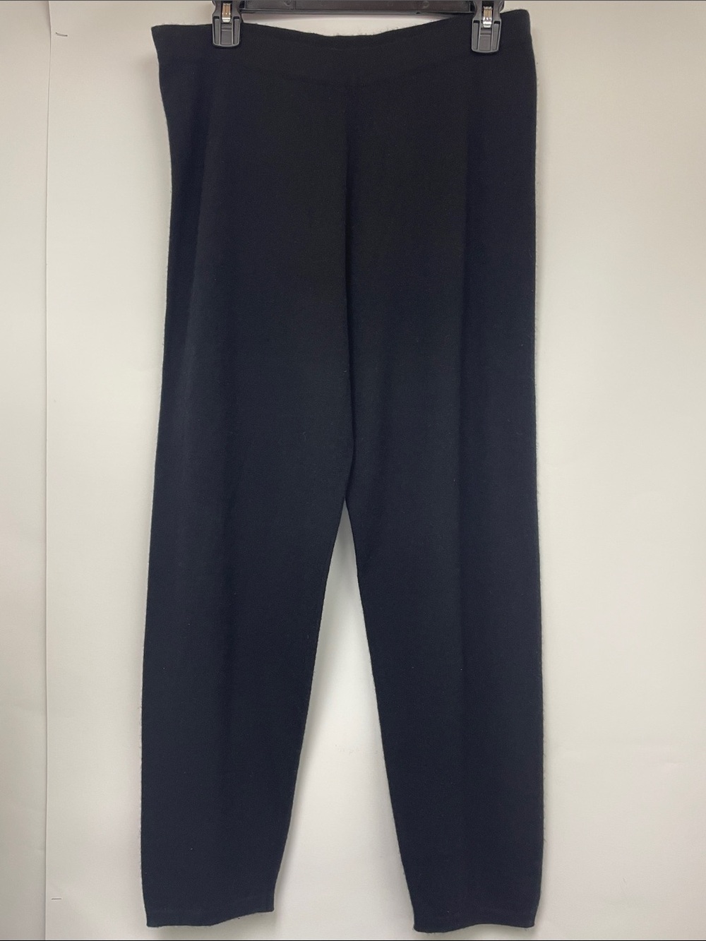 John Lainey Black Women's Cashmere Trousers - Comfortable Everyday Essential XL